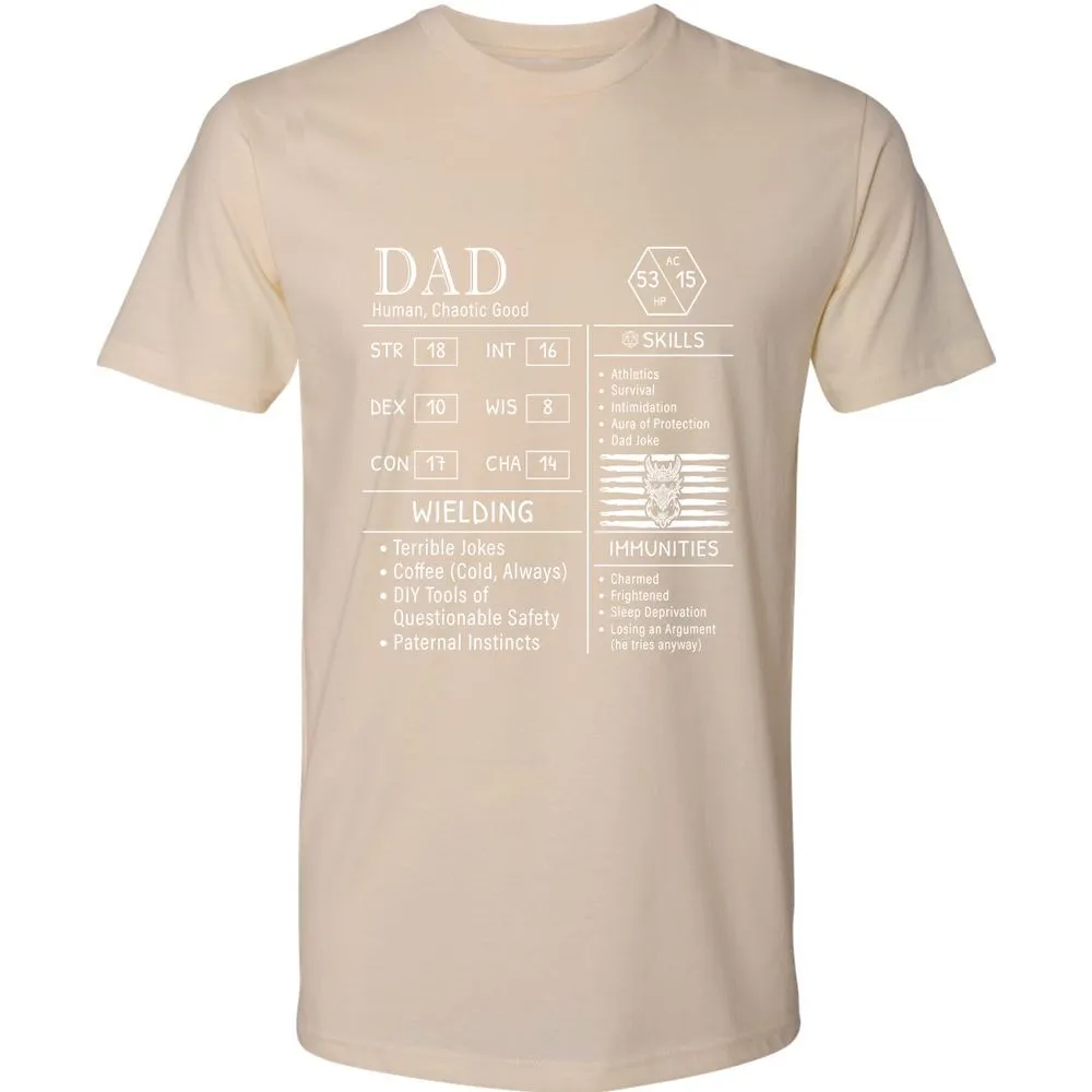 Dad Stats New - Cream - 14