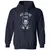 Hellfire Club Classic Unisex Hoodie - Navy - 2