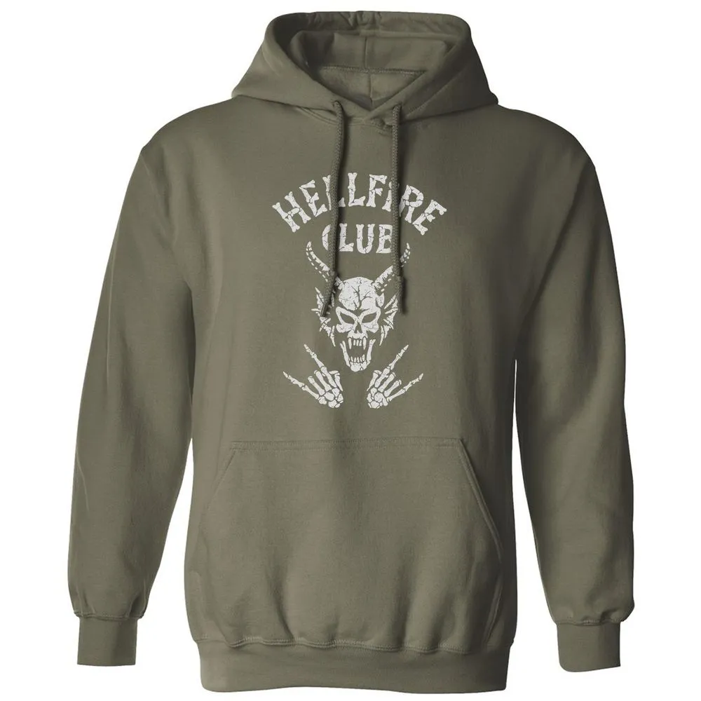 Hellfire Club Classic Unisex Hoodie - Military Green - 4