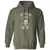 Hellfire Club Classic Unisex Hoodie - Military Green - 4