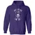 Hellfire Club Classic Unisex Hoodie - Purple - 6