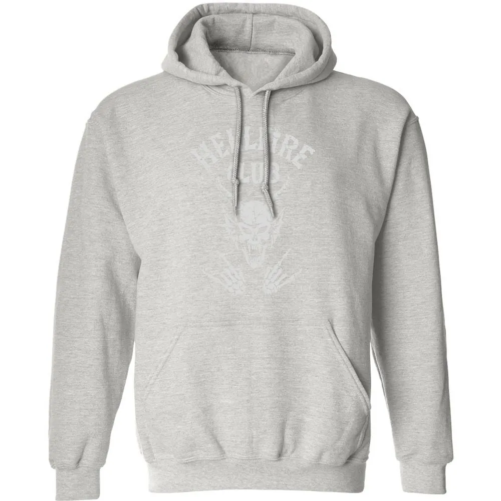 Hellfire Club Classic Unisex Hoodie - Ash - 8