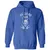 Hellfire Club Classic Unisex Hoodie - Royal - 9