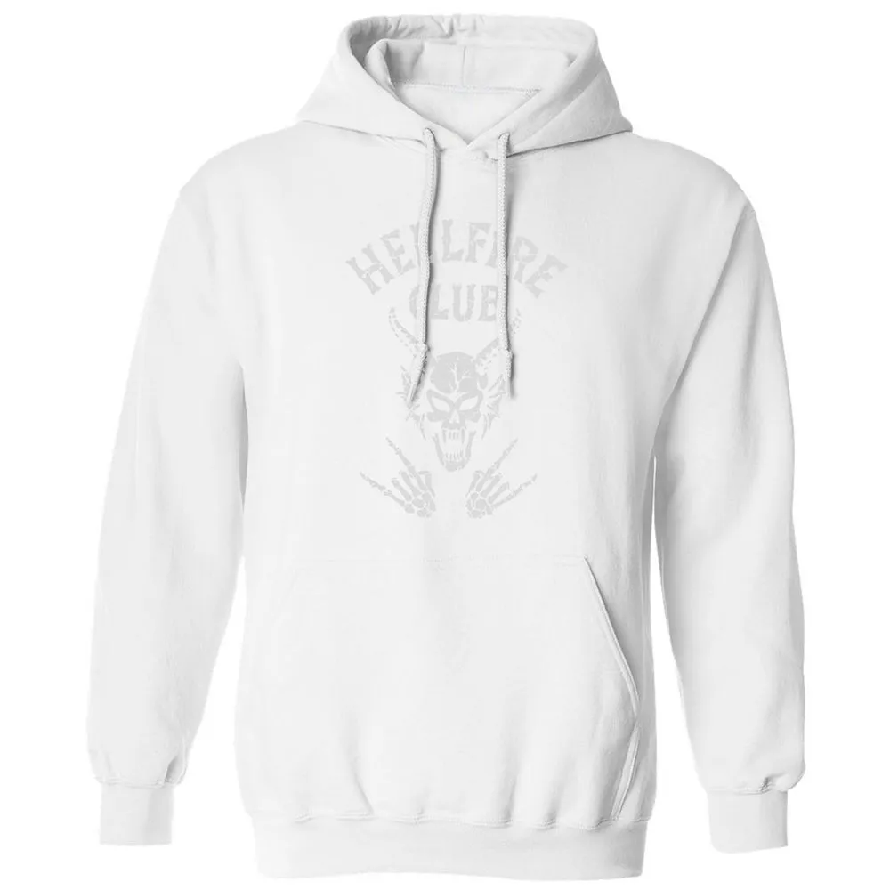 Hellfire Club Classic Unisex Hoodie - White - 11