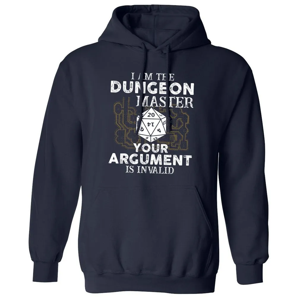 I Am the Dungeon Master – Your Argument Is Invalid - Navy - 2