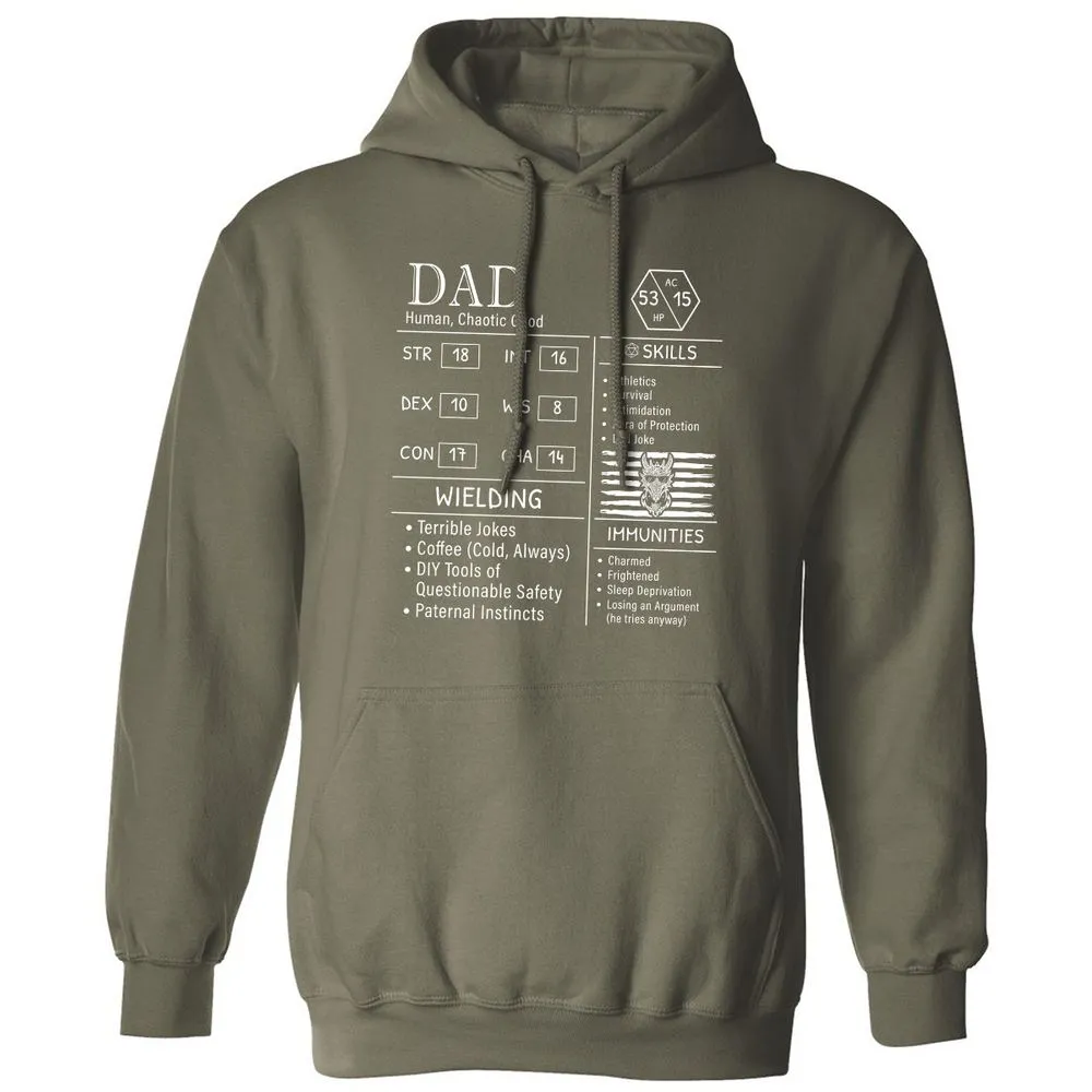 Dad Stats New - Military Green - 4