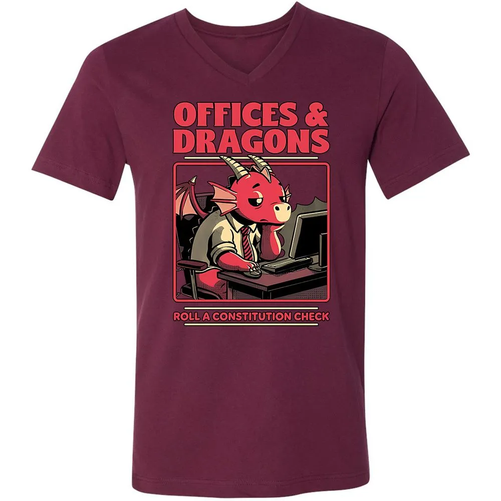 Dragon Office - Maroon - 6