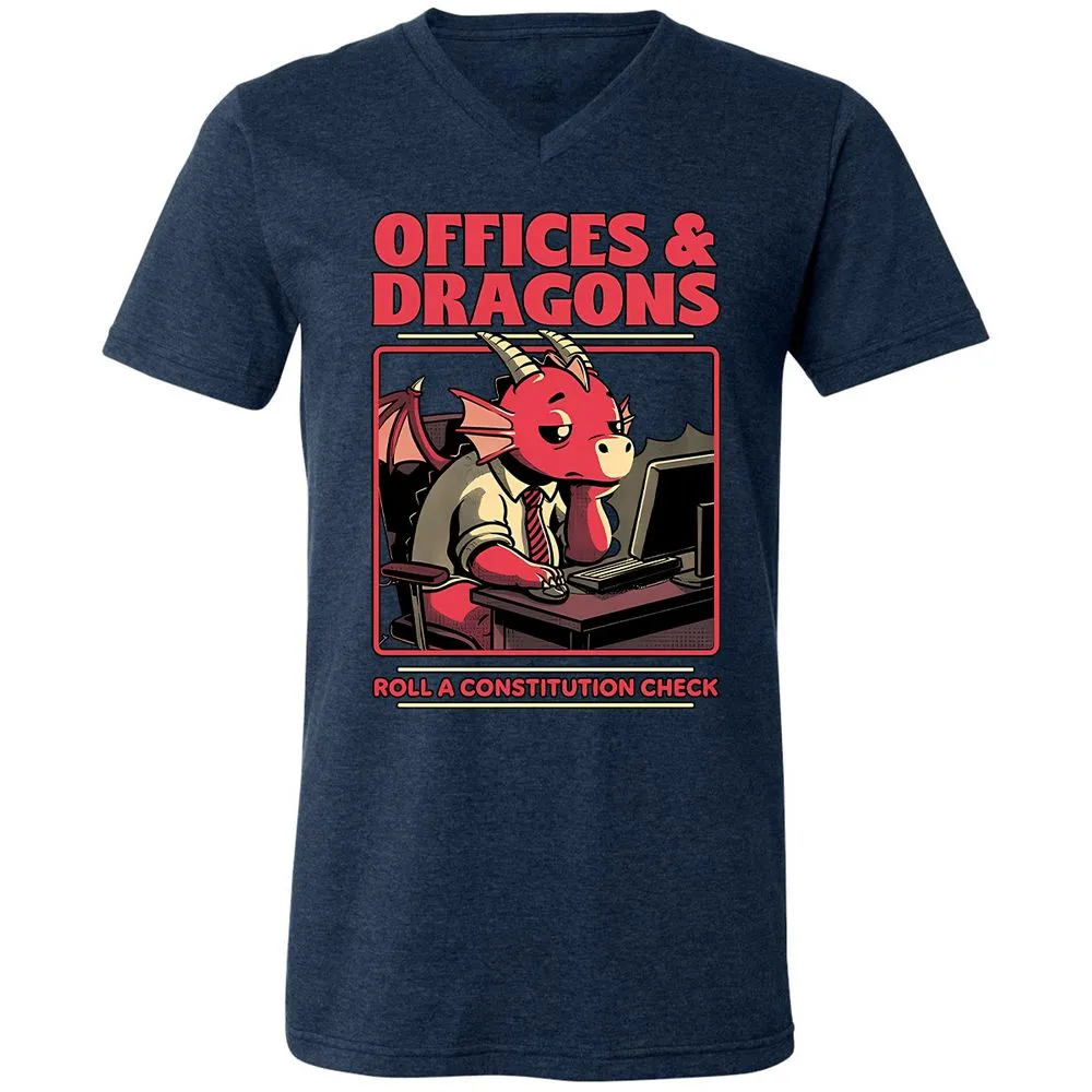 Dragon Office - Heather Navy - 15