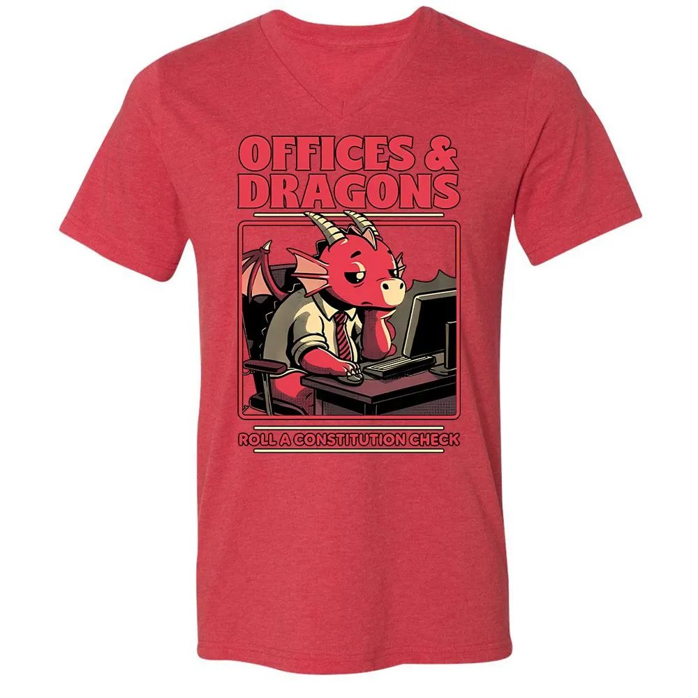 Dragon Office - Heather Red - 16