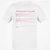 Cybersecurity Analyst Stats Classic Unisex T-Shirt - White - 12