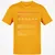 Cybersecurity Analyst Stats Classic Unisex T-Shirt - Gold - 4