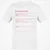 Backpacker Stats Classic Unisex T-Shirt - White - 12