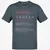Backpacker Stats Classic Unisex T-Shirt - Charcoal - 3