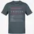 Pride Warrior Stats Classic Unisex T-Shirt - Charcoal - 3