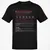 Pride Warrior Stats Classic Unisex T-Shirt - Black - 1