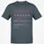 Rescue Dog Dad Stats Classic Unisex T-Shirt - Charcoal - 3