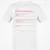 Rescue Dog Dad Stats Classic Unisex T-Shirt - White - 12