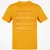 Rescue Dog Dad Stats Classic Unisex T-Shirt - Gold - 4