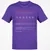 Rescue Dog Dad Stats Classic Unisex T-Shirt - Purple - 9