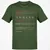 Rescue Dog Dad Stats Classic Unisex T-Shirt - Military Green - 6