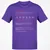 Dog Dad Stats Classic Unisex T-Shirt - Purple - 9