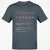 Dog Dad Stats Classic Unisex T-Shirt - Charcoal - 3