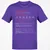 Christian Stats Classic Unisex T-Shirt - Purple - 9