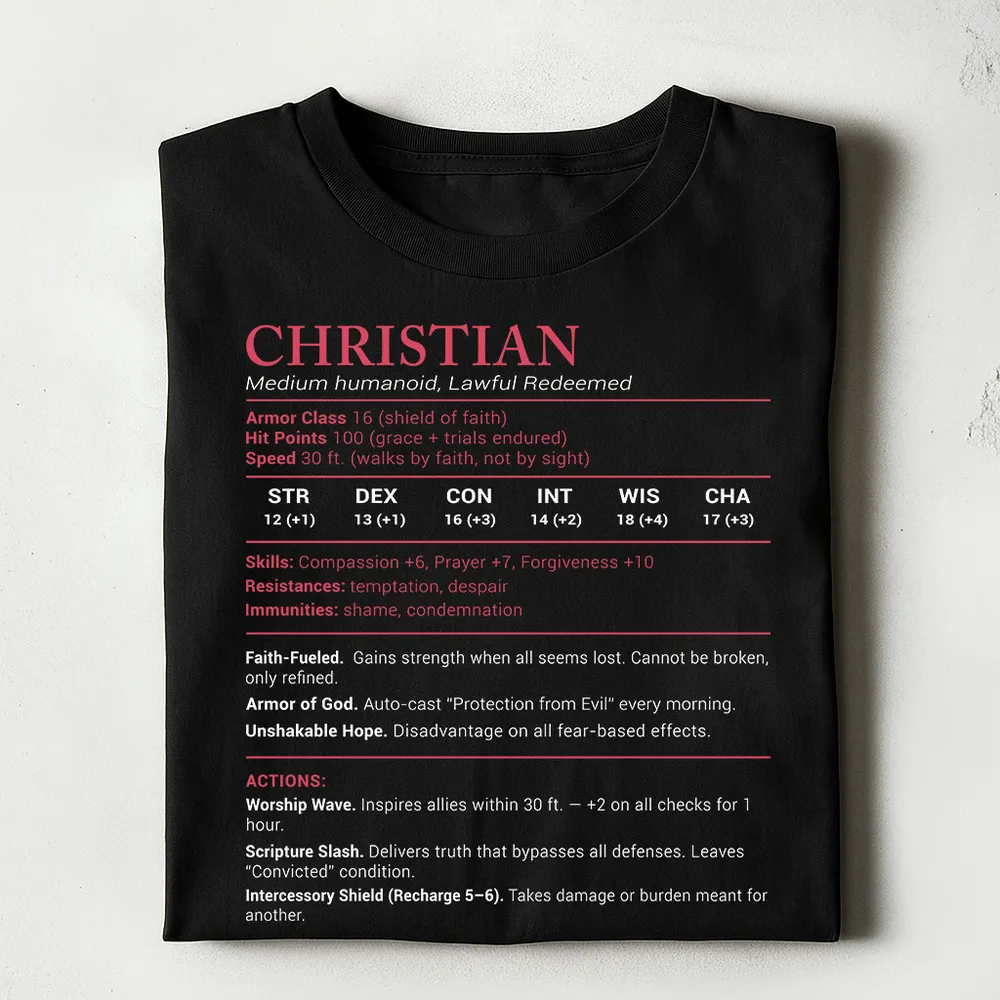 Christian Stats Classic Unisex T-Shirt - 1