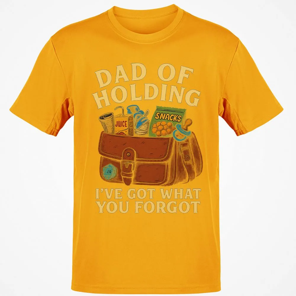 Dad Of Holding Classic Unisex T-Shirt - Gold - 4