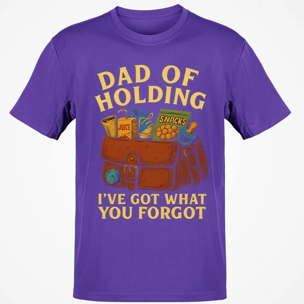 Dad Of Holding Classic Unisex T-Shirt - Purple - 9