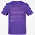 Elementary Teacher Stats Classic Unisex T-Shirt - Purple - 9