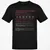 Middle School Teacher Stats Classic Unisex T-Shirt - Black - 1