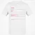 Nerd Stats Classic Unisex T-Shirt - White - 12