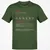 Nerd Stats Classic Unisex T-Shirt - Military Green - 6