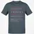 Rescue Dog Mom Stats Classic Unisex T-Shirt - Charcoal - 3