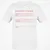 Substitute Teacher Stats Classic Unisex T-Shirt - White - 12