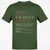 Coach Stats Classic Unisex T-Shirt - Military Green - 6