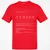 Neurodivergent Teacher Stats Classic Unisex T-Shirt - Red - 10