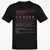 Neurodivergent Teacher Stats Classic Unisex T-Shirt - Black - 1