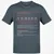 Neurodivergent Teacher Stats Classic Unisex T-Shirt - Charcoal - 3