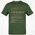 Special Edu Stats Classic Unisex T-Shirt - Military Green - 6