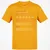 X-ray Tech Stats Classic Unisex T-Shirt - Gold - 4