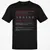 High School Teacher Stats Classic Unisex T-Shirt - Black - 1