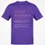 High School Teacher Stats Classic Unisex T-Shirt - Purple - 9