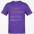 Fashion Designer Stats Classic Unisex T-Shirt - Purple - 9