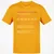 Fashion Designer Stats Classic Unisex T-Shirt - Gold - 4