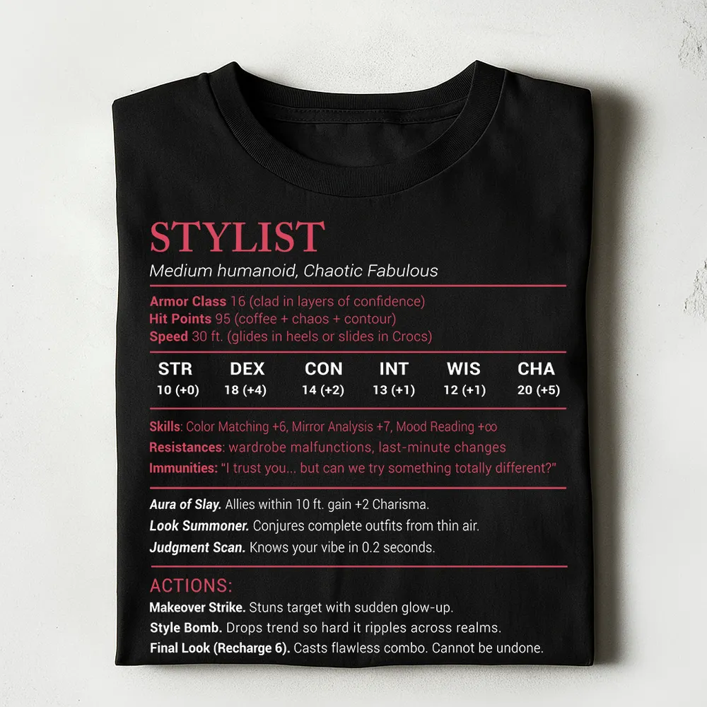 Stylist Stats Classic Unisex T-Shirt - 1