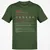 Birder Stats Classic Unisex T-Shirt - Military Green - 6