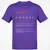 Extrovert Stats Classic Unisex T-Shirt - Purple - 9
