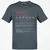 Extrovert Stats Classic Unisex T-Shirt - Charcoal - 3